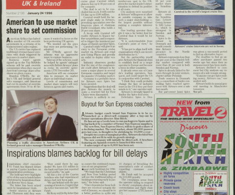 Travel Trade Gazette 24 January 1996