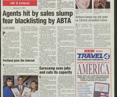 Travel Trade Gazette 31 January 1996