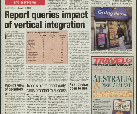 Travel Trade Gazette 8 January 1997