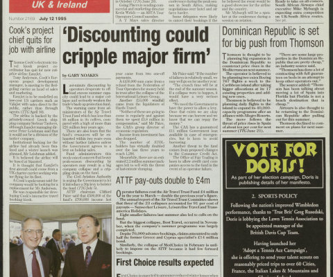 Travel Trade Gazette 12 July 1995