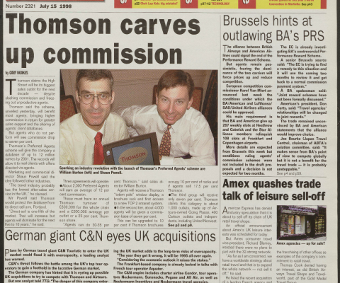 Travel Trade Gazette 15 July 1998