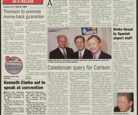 Travel Trade Gazette 30 July 1997