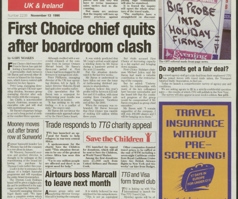 Travel Trade Gazette 13 November 1996