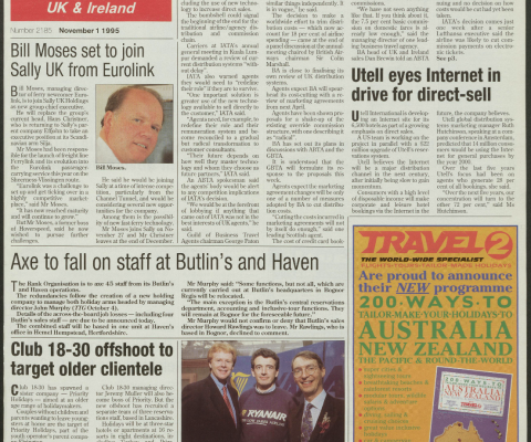 Travel Trade Gazette 1 November 1995