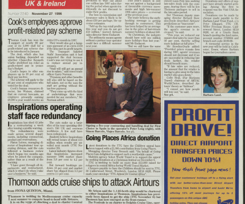 Travel Trade Gazette 27 November 1996