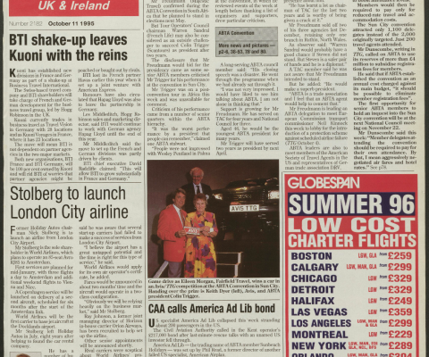 Travel Trade Gazette 11 October 1995