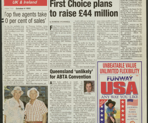 Travel Trade Gazette 4 October 1995