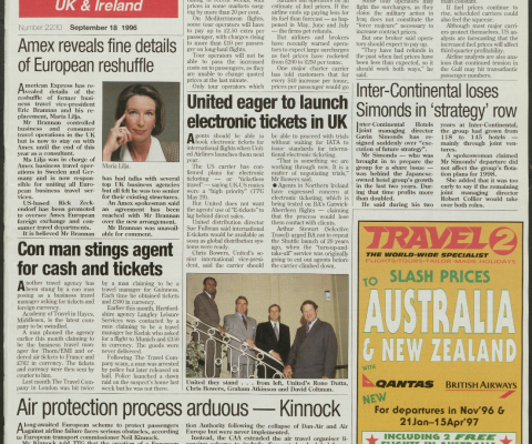 Travel Trade Gazette 18 September 1996