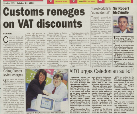 Travel Trade Gazette 14 October 1998