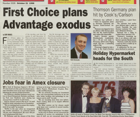 Travel Trade Gazette 21 October 1998