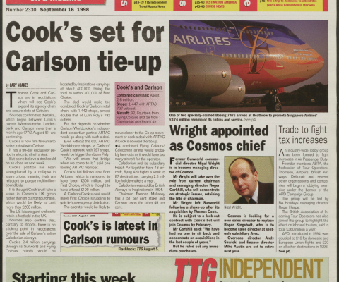 Travel Trade Gazette 16 September 1998