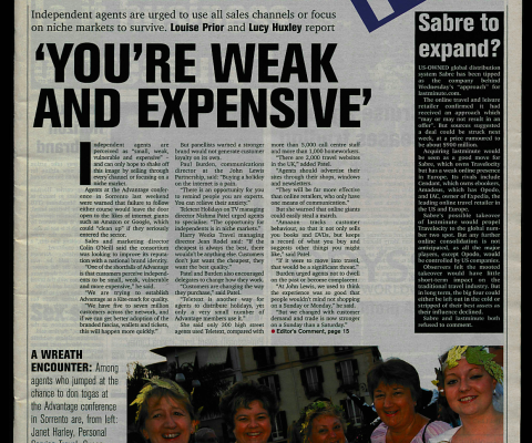 Travel Trade Gazette 13 May 2005
