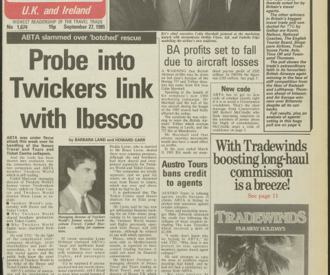 Travel Trade Gazette 27 September 1985