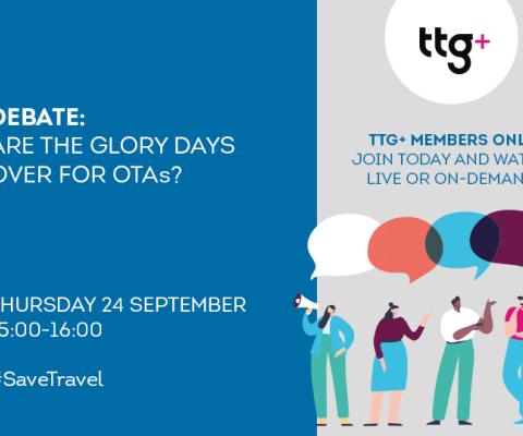 Join the latest TTG Debate on Thursday 24 September at 3pm