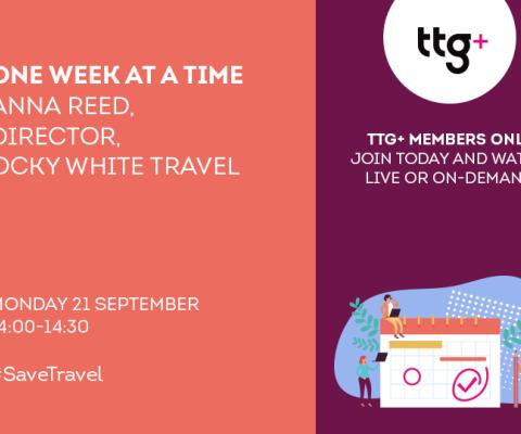 Anna Reed of Ocky White Travel will be the second guest in the latest series of One Week At A Time