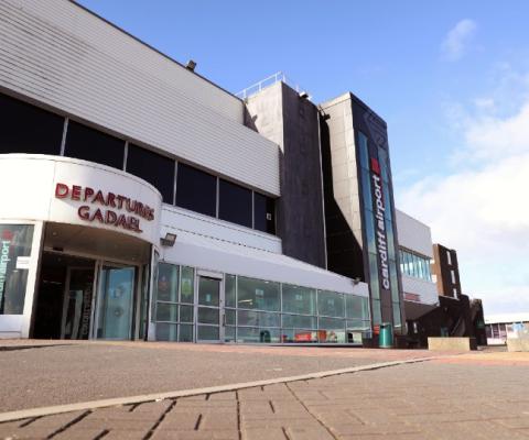 Cardiff airport will remain open despite a local Covid lockdown (Credit: @Cardiff_Airport/Twitter)
