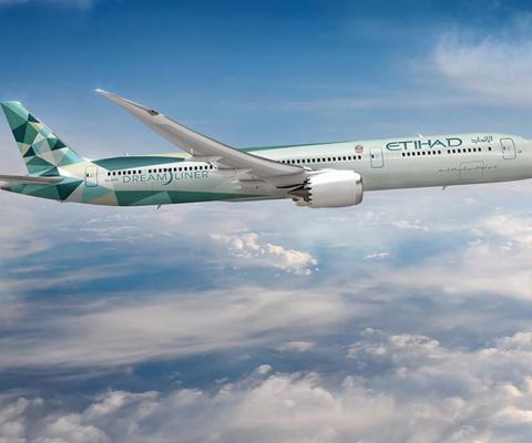 Etihad Airways' Greenliner 787-10