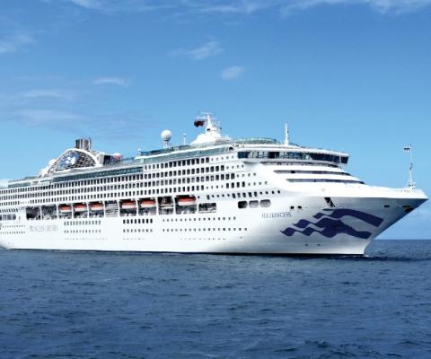 Bingle was serving onboard Sea Princess in the Caribbean when he came to the men's aid