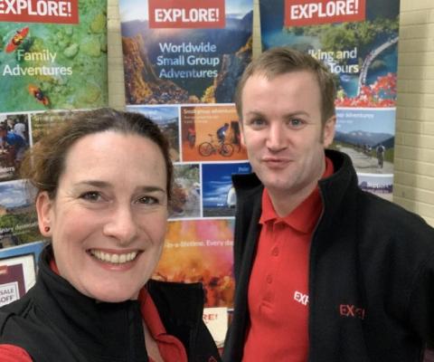 Explore's Philippa Baines and Nick Hindle will be on hand to assist (Credit: explore.co.uk/travel-agents/bdm)