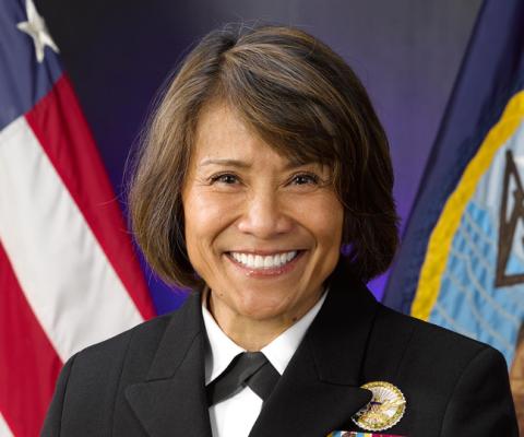 Vice admiral Raquel Bono