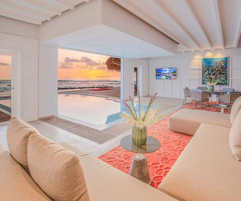 Villa Huni at the Emerald resort in the Maldives