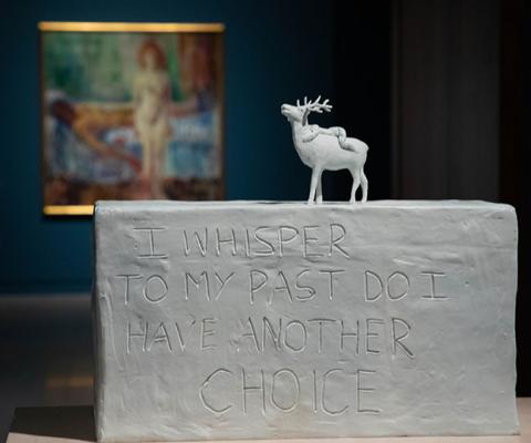 A Tracey Emin piece from the show
