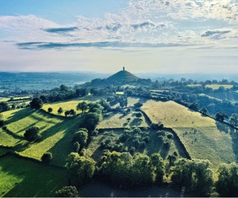 Sights include Glastonbury Tor in Somerset (Credit: Niklas Weiss / Unsplash)