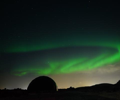 Iceland's north will provide good opportunities to spot the Northern Lights