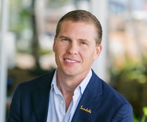 Adam Stewart will oversee Sandals Resorts International