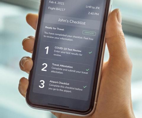 British Airways is trialling the VeriFLY digital health passport on flights to the US