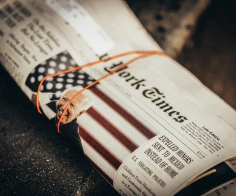 Joe Biden was inaugurated as the 46th US president on Wednesday (Credit: Jon Tyson / Unsplash)