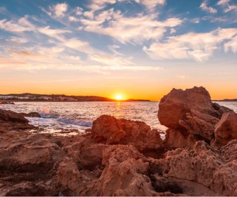 Projects are under way across Majorca, Ibiza (pictured) and Formentera (Credit: Michael Tomlinson/Unsplash)