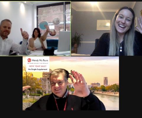 Market Place Travel's Mark and Karen join TTG's Sophie Griffiths and Wendy Wu's John Warr for TTG Top 50 judging 2021