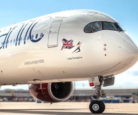 One of the aircraft is named after leader of the Suffragette movement Emmeline Pankhurst