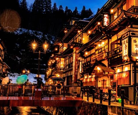 The new add-on features a stay at Ginzan, famous for its hot springs (Credit: InsideJapan Tours)