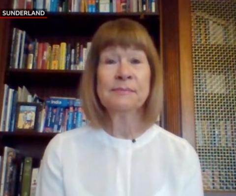 Irene Hays: 'Other countries' vaccine levels will be a issue' (Credit: BBC Breakfast)