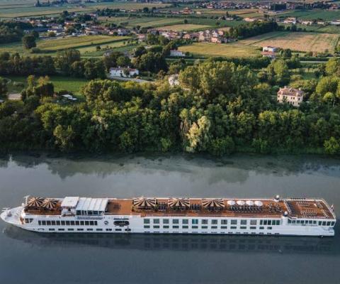 Uniworld's Rivers of the World itinerary includes a cruise on La Venezia in Italy