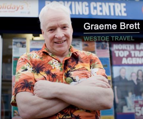 Graeme Brett is one of South Tyneside's Covid community champions (Credit: South Tyneside Council)
