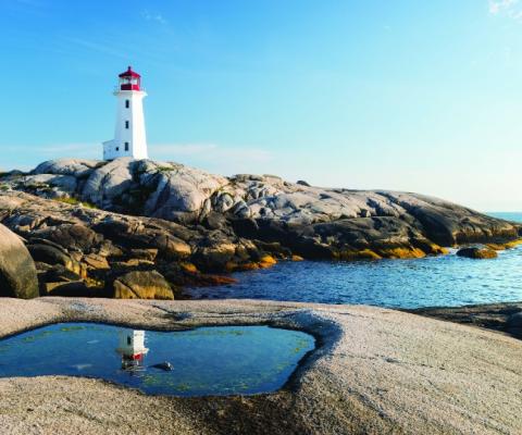Highlights of the tour include a visit to Peggy's Point lighthouse