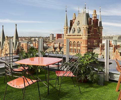 A stay at The Standard has to include drinks at the rooftop bar