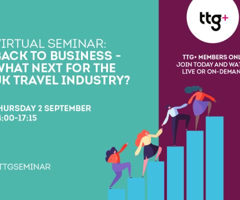 Join the latest TTG seminar on 2 September: 2pm - 5.15pm