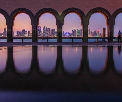 Qatar (Pictured: capital Doha) is looking to use the World Cup to establish its tourism offering (Credit: Florian Wehde / Unsplash)