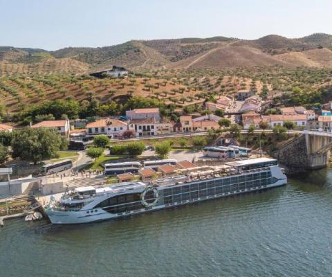 Tauck has designed its new river ship Andorinha for sailing along the Douro