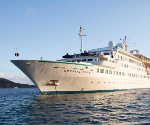 A spokesperson for the line said: "We extend our heartfelt gratitude to the officers and crew who worked passionately to make Crystal Esprit a unique vacation"