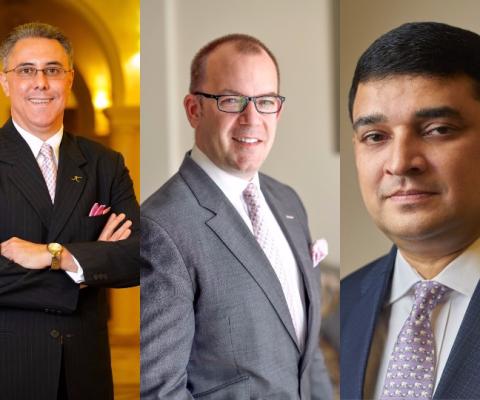  From L-R: Karim Tayach, Sébastien Mariette and Manish Nambiar 