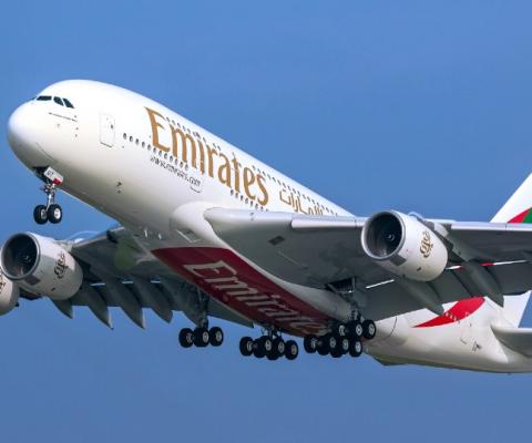The A380 will fly to Heathrow and Manchester