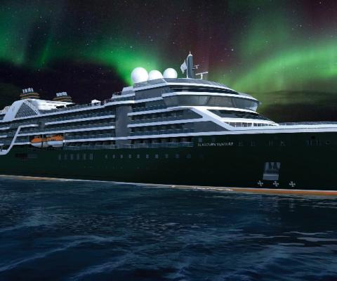 Seabourn Pursuit's sister ship Seabourn Venture is slated for delivery in March 2022