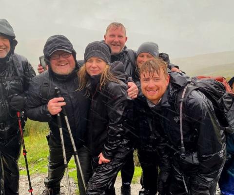 Kuoni chief Derek Jones thanked those who have donated and supported the group and said the messages of encouragement "helped to propel us along"