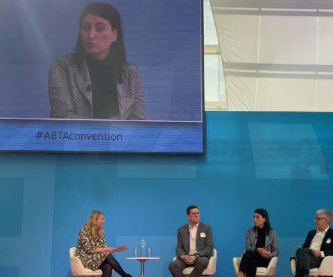 The Tourism for Good panel discussed how to improve sustainability at the Abta Travel Convention