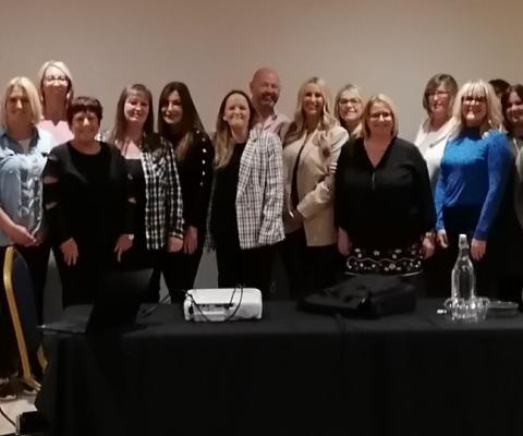 Hays North West management and branch managers held their first in-person meeting since late 2019